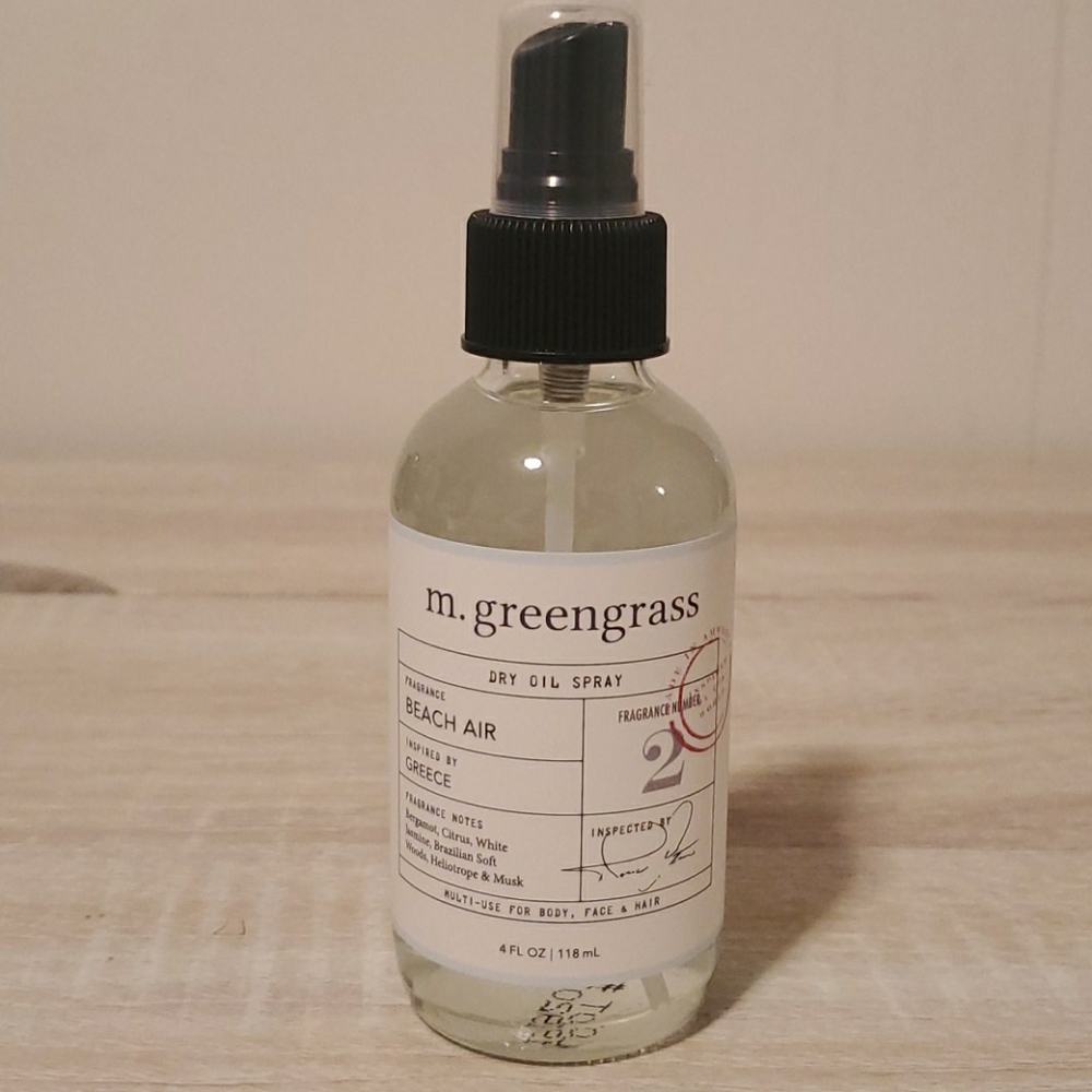 m.greengrass Dry Oil Spray